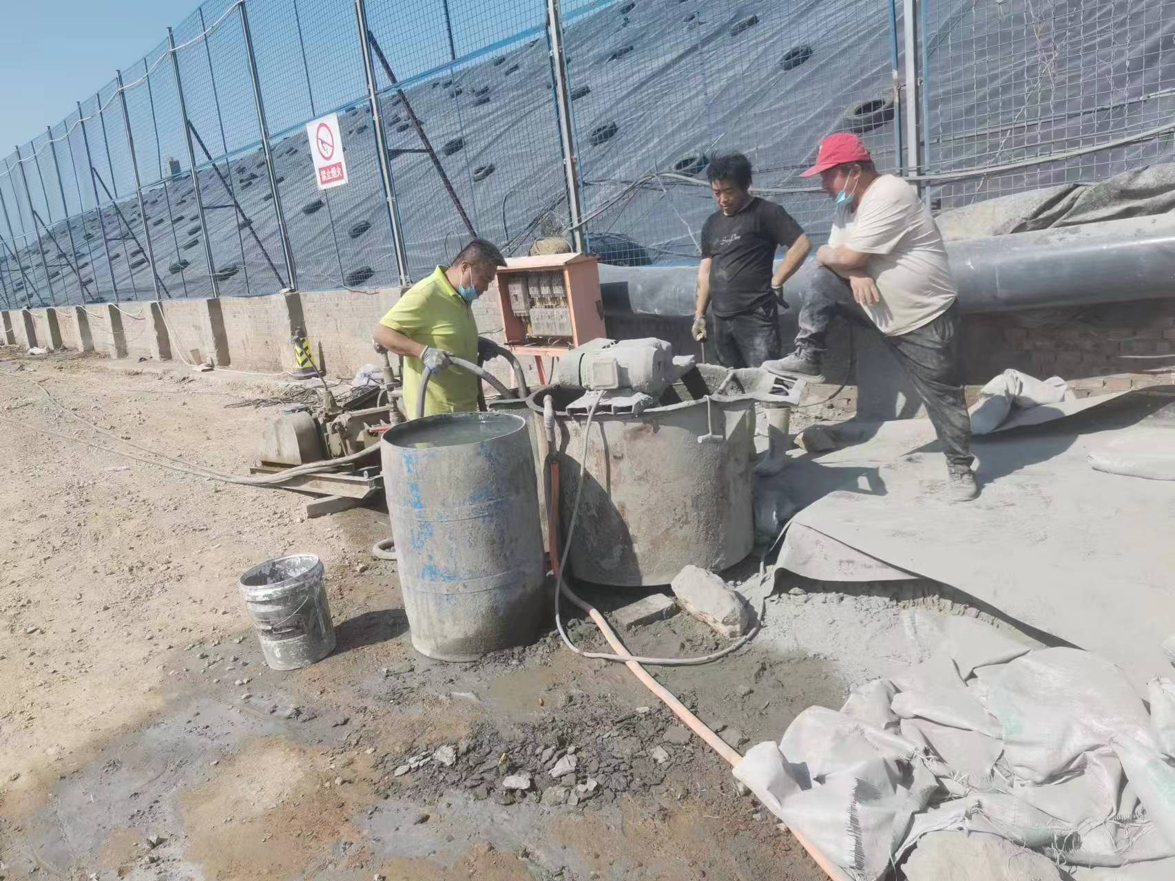 永福袖阀管注浆